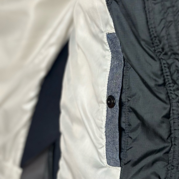 G-STAR RAW Black Hooded Down Puffer Bomber Jacket Coat Size Small - Picture 8 of 8